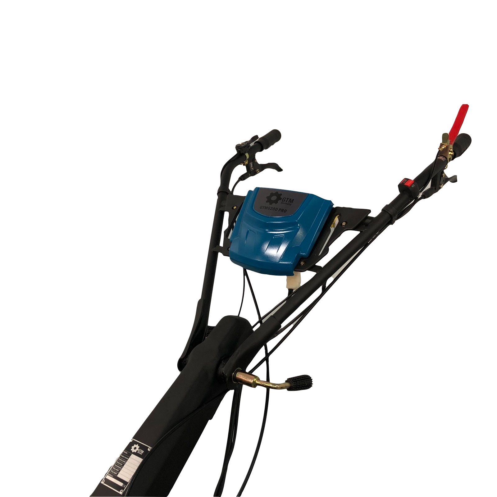 GTM 620D PRO diesel jordfreser – 10 HP + komplett sett