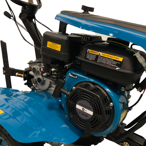 GTM 320PRO bensin jordfreser 7,5 HP + komplett sett