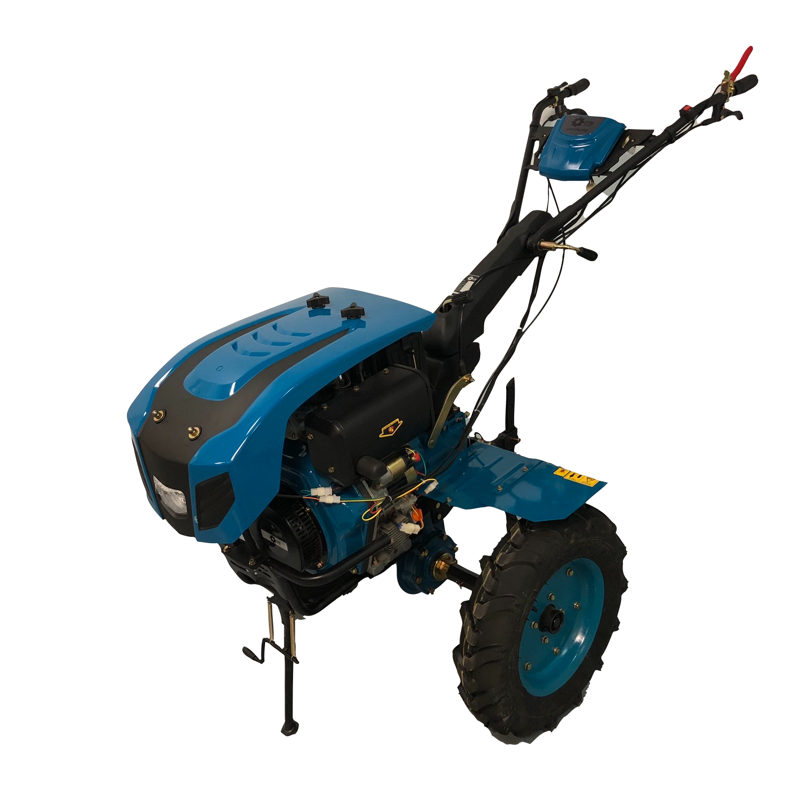 GTM 620D PRO diesel jordfreser – 10 HP + komplett sett