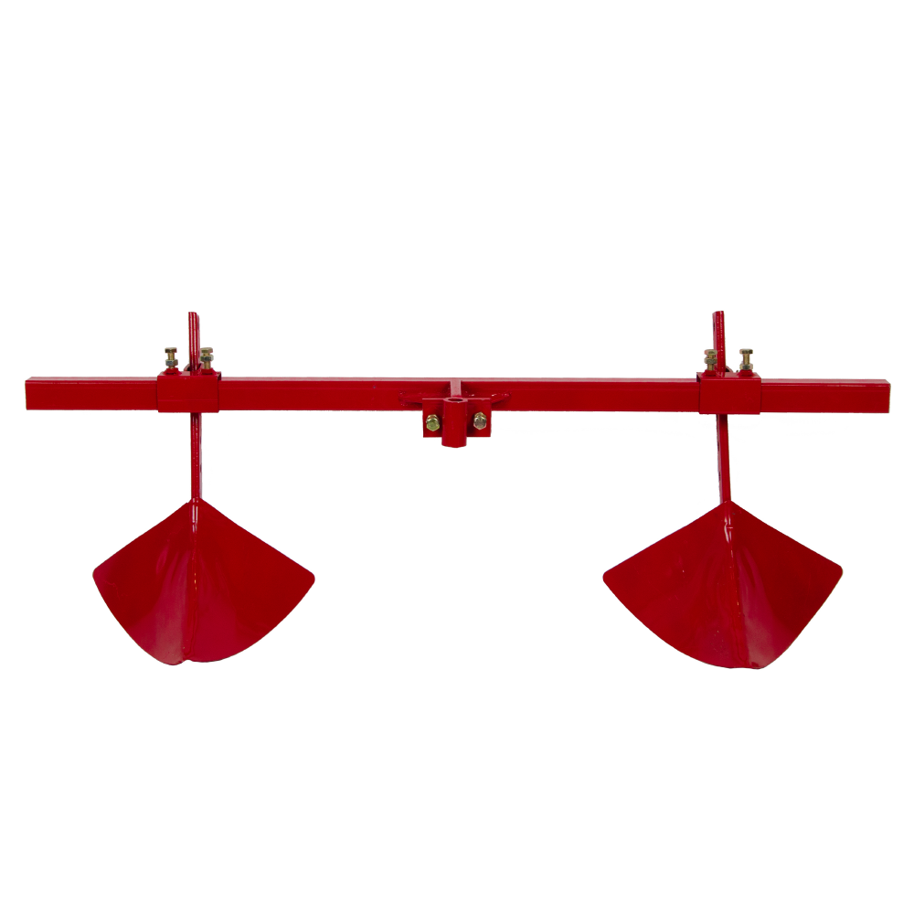 Dobbel hyppeplog til jordfreser